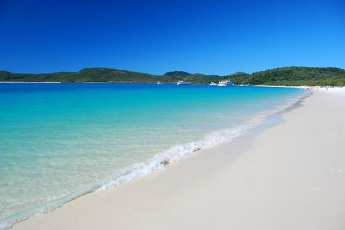 Австралийский пляж "Белый рай" – один из чистейших пляжей на планете