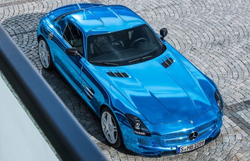 Mercedes-Benz SLS AMG Electric Drive – самый мощный в мире электромобиль