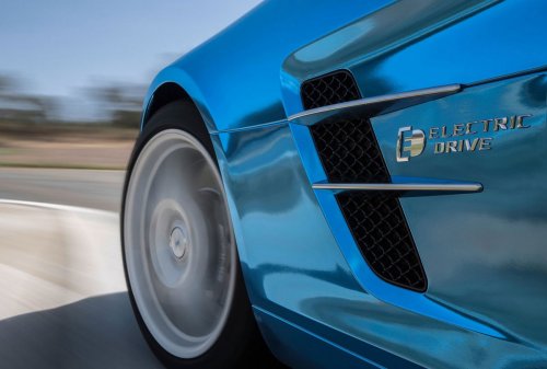 Mercedes-Benz SLS AMG Electric Drive – самый мощный в мире электромобиль