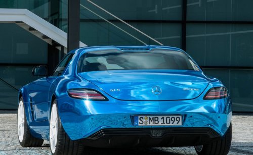 Mercedes-Benz SLS AMG Electric Drive – самый мощный в мире электромобиль