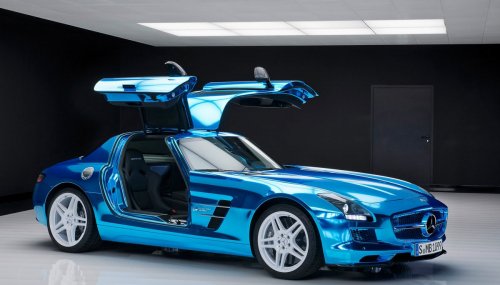 Mercedes-Benz SLS AMG Electric Drive – самый мощный в мире электромобиль