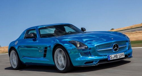 Mercedes-Benz SLS AMG Electric Drive – самый мощный в мире электромобиль