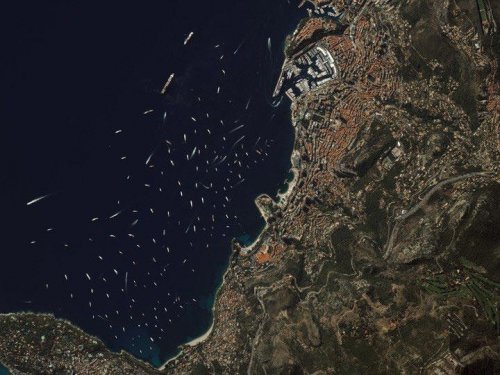Лучшие спутниковые изображения года от компании DigitalGlobe
