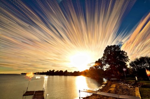 Необычное размытое небо в фотографиях Мэтта Моллоя (14 фото)