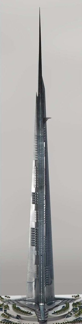 В Саудовской Аравии будет возведён самый высокий в мире небоскрёб (9 фото) В Саудовской Аравии будет возведён самый высокий в мире небоскрёб (9 фото)