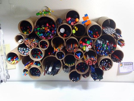 12 Поразительных вещей, сделанных из картонных трубок