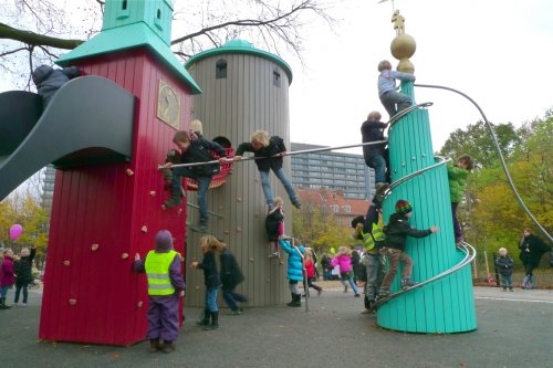 Детские площадки в Дании (25 фото + 1 видео)