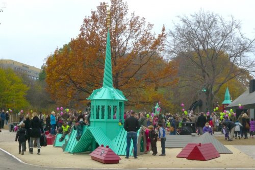 Детские площадки в Дании (25 фото + 1 видео)