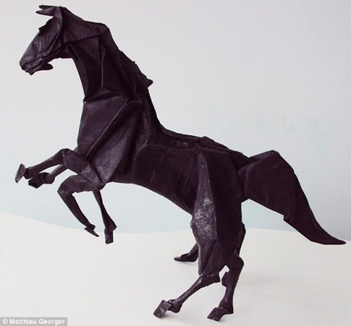 Восхитительные работы художника оригами Мэттью Жорже (17 фото)