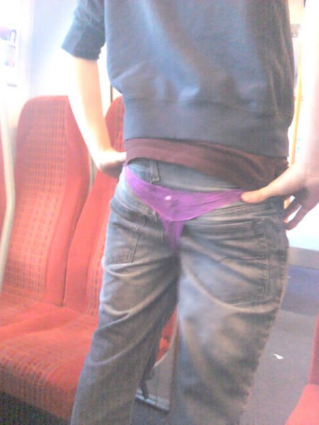 Странные пассажиры в общественном транспорте (34 фото)