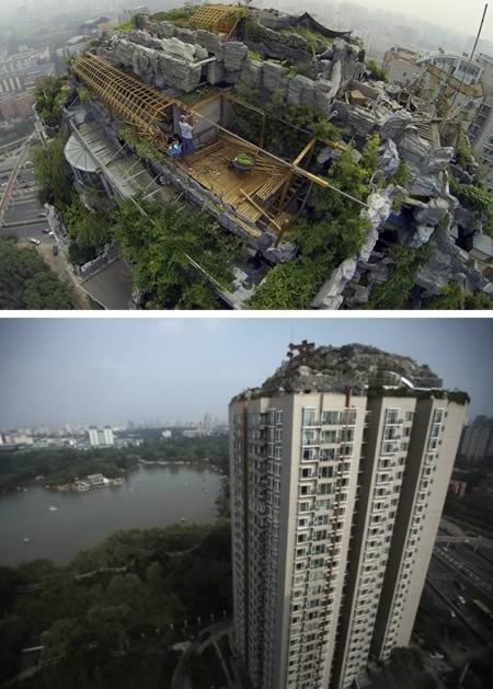 10 Поразительных конструкций, возведённых на крыше 10 Поразительных конструкций, возведённых на крыше