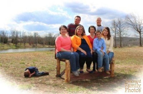 Нелепые семейные фотографии (31 фото)