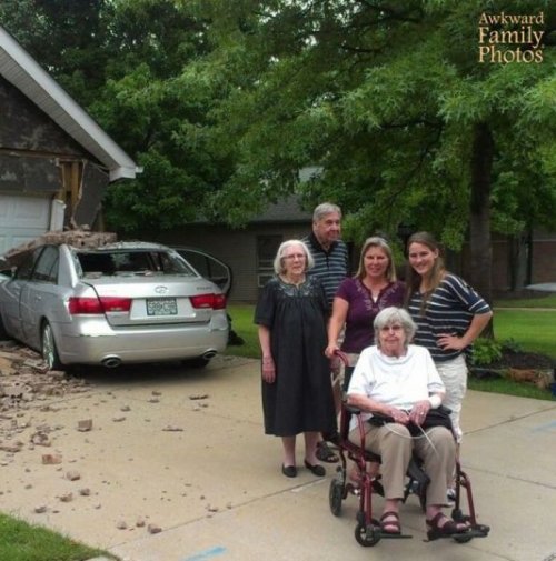 Нелепые семейные фотографии (31 фото)