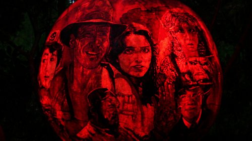 Тыквы-фонари на выставке в Провиденсе (25 фото)