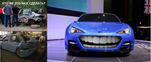 Фотоприколы на автотематику (28 фото)