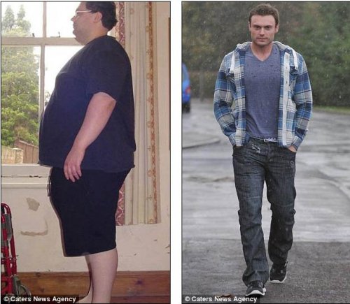 Британец похудел за 18 месяцев на 114 кг (7 фото)