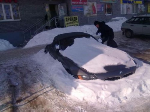 Фотоприколы из мира автомобилей (33 фото)