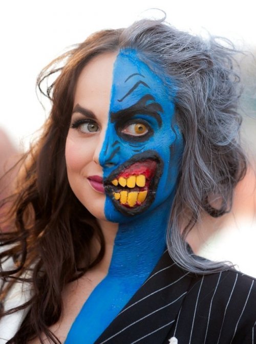 Отличный макияж для вечеринки на Хэллоуин (12 фото)