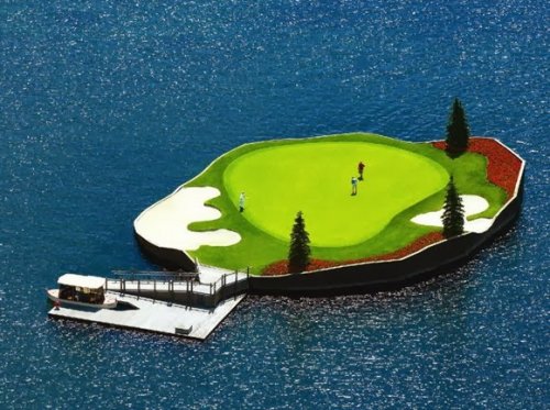 12 Необычно расположенных спортивных сооружений (37 фото)