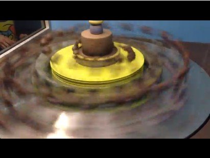 Шоколад под светом стробоскопа