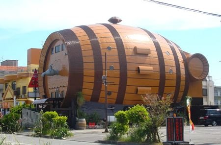 10 Прикольных зданий, которые по форме напоминают продукцию располагающихся в них компаний