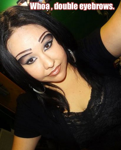 Жертвы макияжа (14 фото) Жертвы макияжа (14 фото)