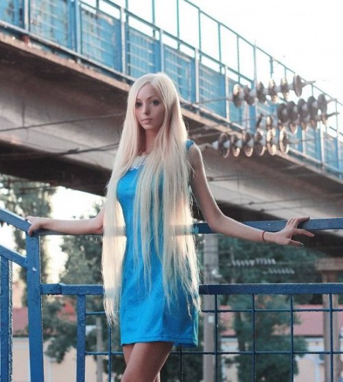 Алина Ковалевская – новая живая кукла Украины (9 фото + видео)