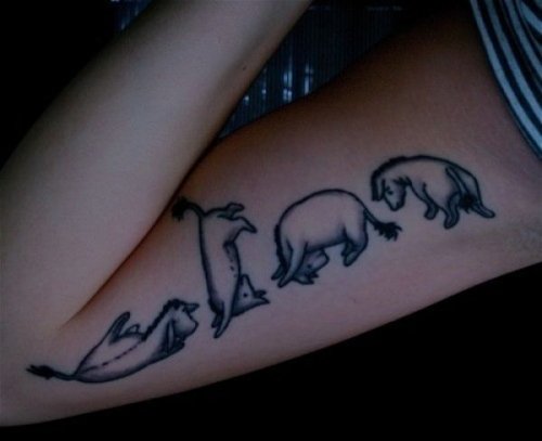 Татуировки с диснеевскими персонажами (27 шт)