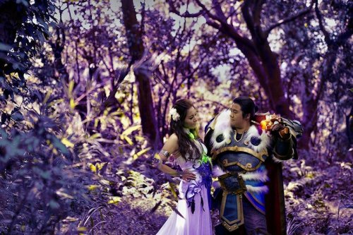 Свадьба в стиле игры World of Warcraft (7 фото)