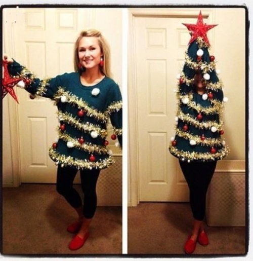 Новогодняя атмосфера в прикольных картинках (22 фото)