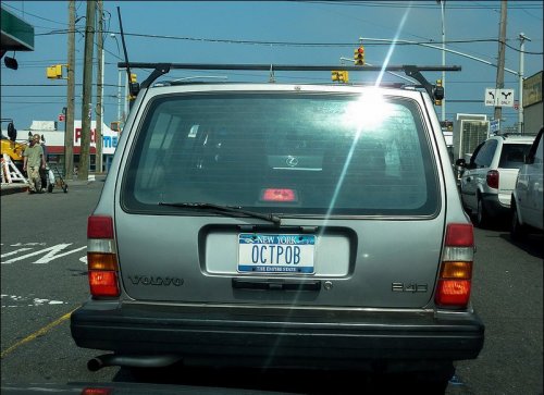 Прикольные номера на машинах русскоговорящих американцев (36 фото)