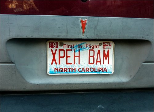 Прикольные номера на машинах русскоговорящих американцев (36 фото)
