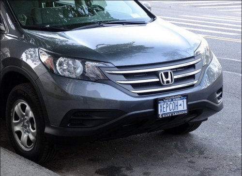 Прикольные номера на машинах русскоговорящих американцев (36 фото)