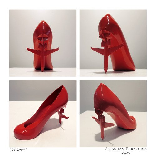 Необычный дизайн туфлей от Себастьяна Эрразуриса (30 фото)