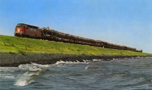 12 Интересных насыпных дорог со всего мира (31 фото)