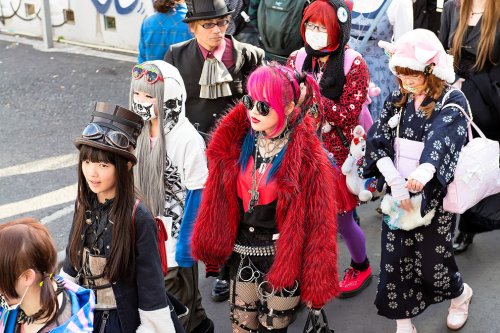 Токийские модники и фрики (26 фото)