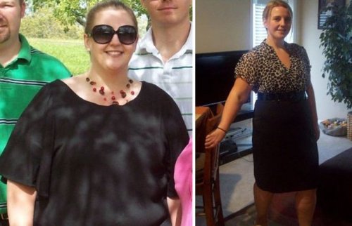 Невероятные превращения толстушек в стройняшек (26 фото)