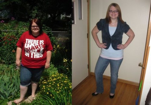 Невероятные превращения толстушек в стройняшек (26 фото)