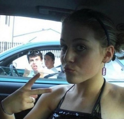 Самые прикольные фотобомбы года (24 шт)