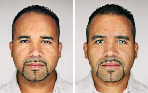 Фотопортреты близнецов от Мартина Шеллера (10 фото)