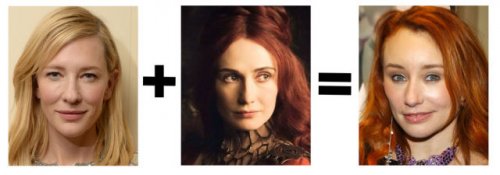 Забавное смешение знаменитостей (18 фото)