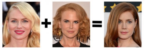 Забавное смешение знаменитостей (18 фото)