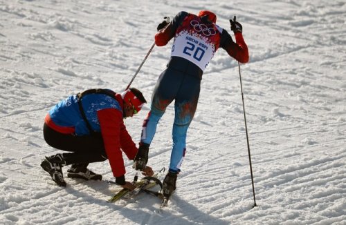 Канадский тренер помог российскому спортсмену (3 фото + видео)