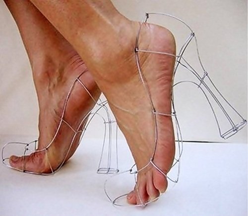 25 Примеров невероятных женских туфель на высоком каблуке