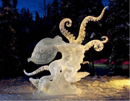 Восхитительные ледяные скульптуры (25 фото) Восхитительные ледяные скульптуры (25 фото)