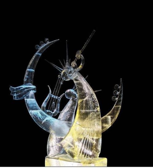 Восхитительные ледяные скульптуры (25 фото) Восхитительные ледяные скульптуры (25 фото)