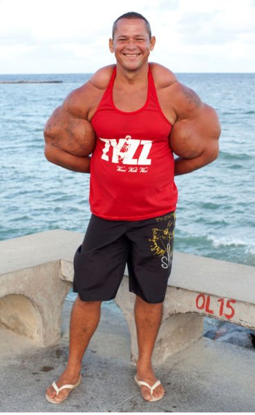 Бицепс Бразилии - Арлиндо де Соуза (17 фото) Бицепс Бразилии - Арлиндо де Соуза (17 фото)