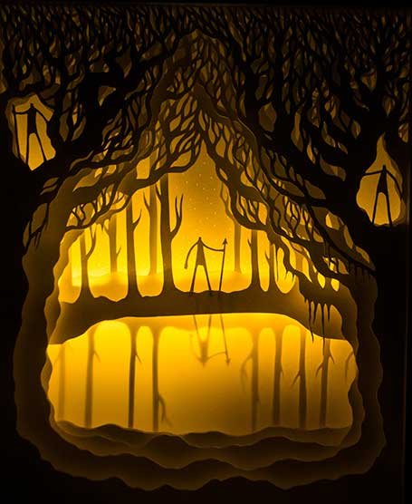 Удивительные многослойные бумажные картины арт-дуэта Hari & Deepti (24 фото + видео) Удивительные многослойные бумажные картины арт-дуэта Hari & Deepti (24 фото + видео)