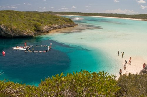 Голубая дыра Дина, самая глубокая голубая дыра в мире (9 фото)
