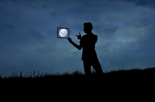 Лунные фотографии Адриана Лимани (8 шт)
